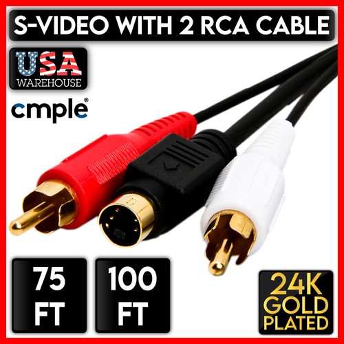 Video rca cavo combo - s-video, +