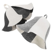 2 Pcs Berretto Da Sauna