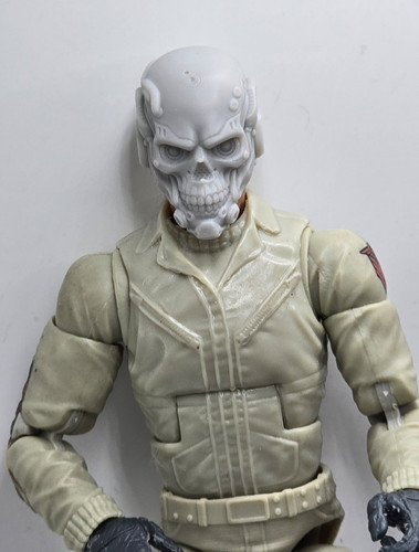 Testa teschio cyber metallo - testa,