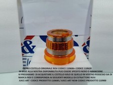 110606 FILTRO CESTELLO ORIGINALE PER ESTRATTORE DI SUCCO RGV JUICE ART  110600