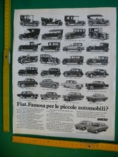Pubblicità automobili FIAT