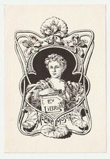 Carl roschet exlibris für - carl,