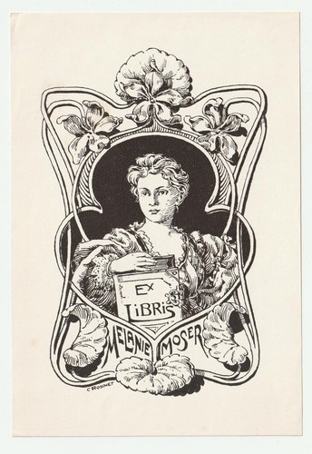 Carl roschet exlibris für - roschet:,