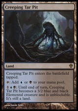 MTG CREEPING TAR PIT SPANISH