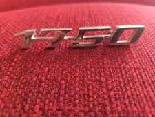 Alfa Romeo 1750 Berlina e Spider Fregio Scritta Originale 9cm