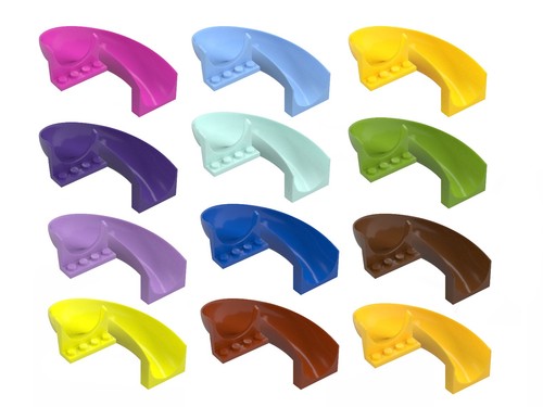 Lego 11267 slide x 12 - lego,