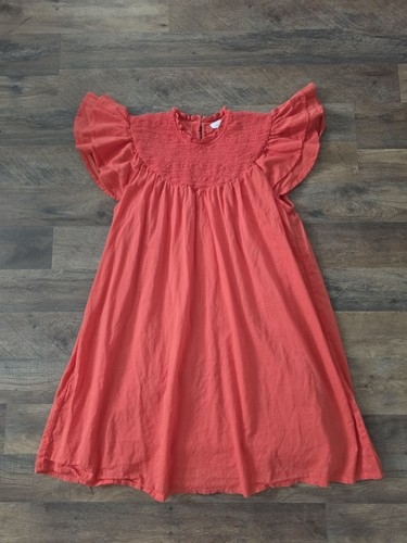 Women mudpie smocked - mudpie, coral