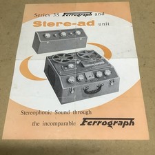 Brochure Ferrograph Serie