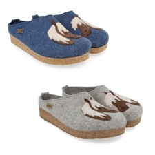 HAFLINGER CAVALLO PANTOFOLE IN