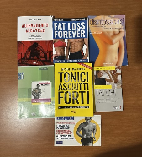 Lotto libri ginnastica - , e