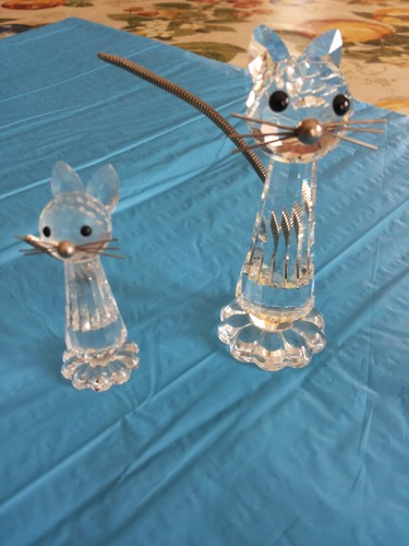 Swarovski gatto grande - gatto,