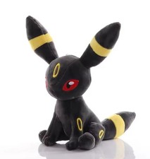 Umbreon Pokemon Pupazzo 25 cm Peluche Bambola Anime Manga Gioco Bambino Black