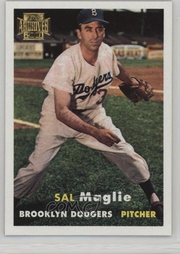 2001 topps archives sal maglie - 2001,
