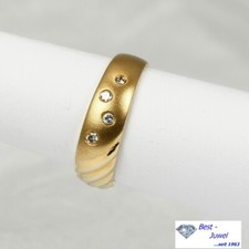 Anello in oro 585 opaco 14