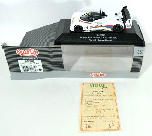 Quartzo peugeot 905 qlm99009 - quartzo,