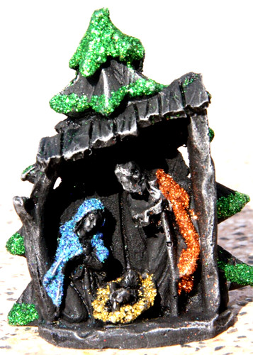 Presepe artigianale natività - presepe,