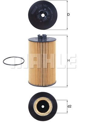 Knecht ox161d filtro - -,