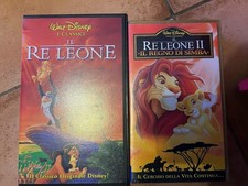 VHS Disney – Il Re Leone + Il Re Leone 2 – Edizioni italiane vintage