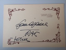FAUSTO CIGLIANO AUTOGRAFO