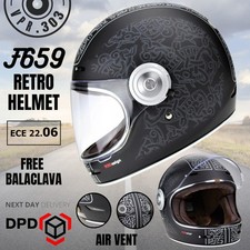 Casco integrale moto bici