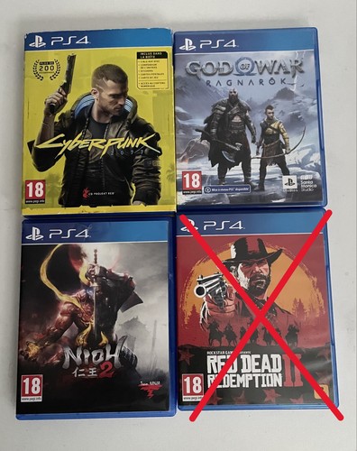 Lot jeux ps4 cyberpunk - jeux, :
