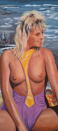 Nudista fra conchiglie - nudista, le