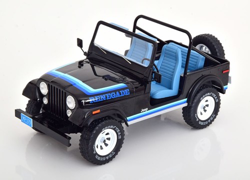 Jeep renegade 1976 black - cj-7,