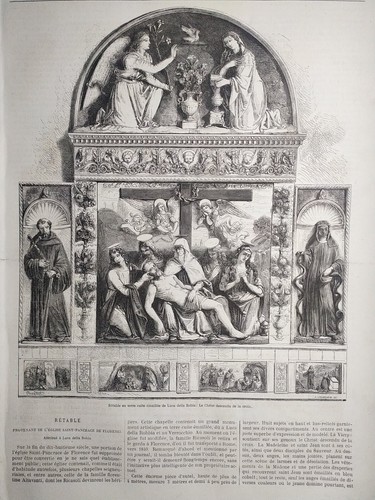 Xilografia 1866 luca della - xilografia,