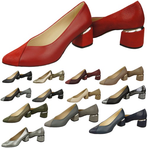 Scarpe donna decolte - , pelle