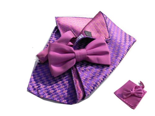 Completo uomo rosa viola