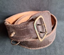 Militaria WW2 Regio Esercito CINTURONE Sam Browne Da UFFICIALE 2GM no Elmetto