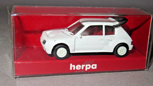 Herpa peugeot 205 - turbo, 16v