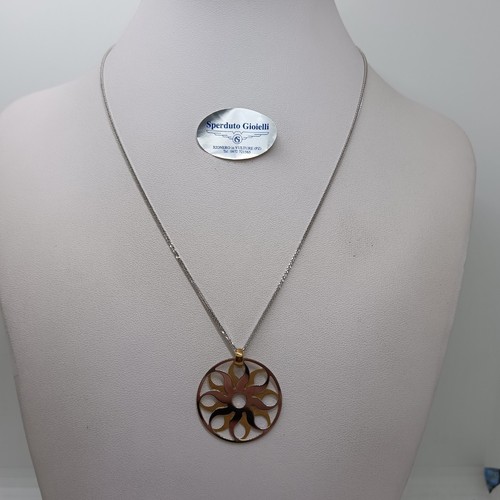 Collana donna ciondolo sole - collana,