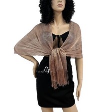 Beige Elegante Stola Scialle