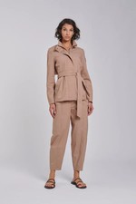BOMBOOGIE Trench in tela misto