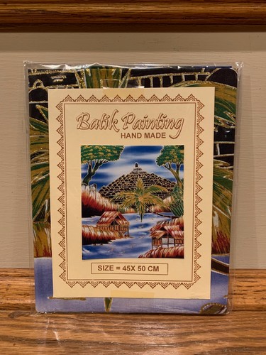 Quadro tessuto batik originale - quadro,