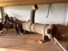 Pompa Manuale Vintage ELEPHAS 3 Anni 50 In Ghisa 