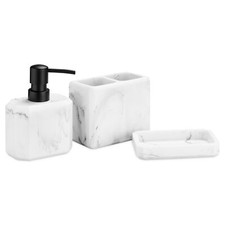 Set Accessori Bagno 3x Pezzi -