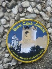 Vespa club toppa patch (No Placca Plakette Plaque Piaggio) Rara M