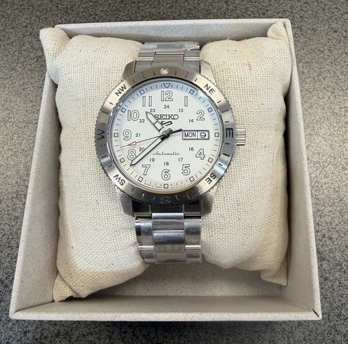 Seiko sports automatic white - seiko,