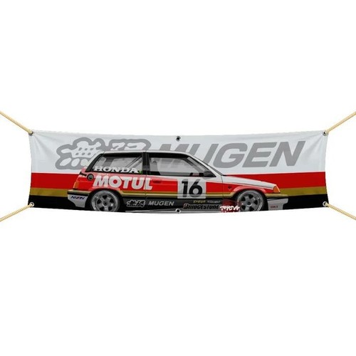 Bandiera arazzo mugen civic - bandiera,