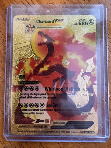 Charizard vmax gold - charizard,