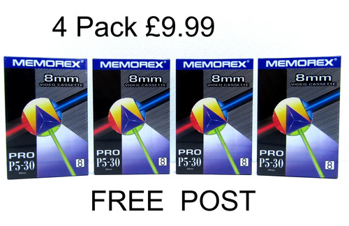 Videocassette memorex pro - 4,