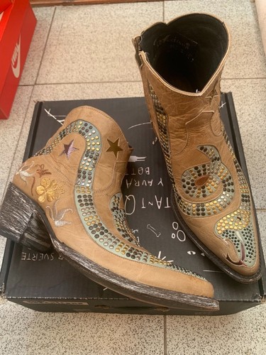 Stivali cowboy mexicana old - stivali,