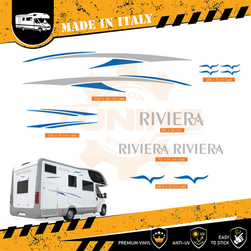 Decalcomania adesivi camper - decalcomania,