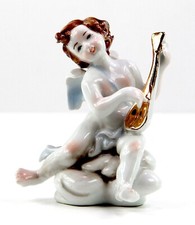 Statuina Porcellana Smaltata