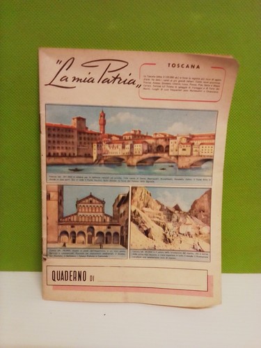Quaderno scuola vintage anni