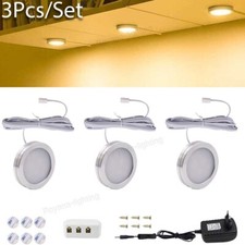 3x LED luce da incasso illuminazione per vetrina mobili illuminazione per scaffale armadio cucina