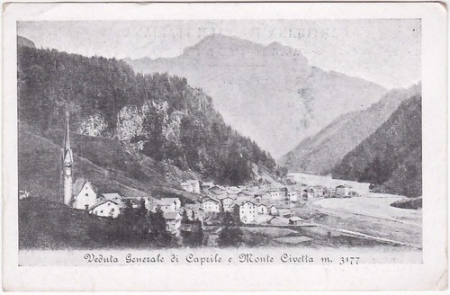 Caprile monte civetta - monte,