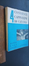 Santo Calì I quattro conventi cappuccini di Catania 1968 Sicilia Arte 4